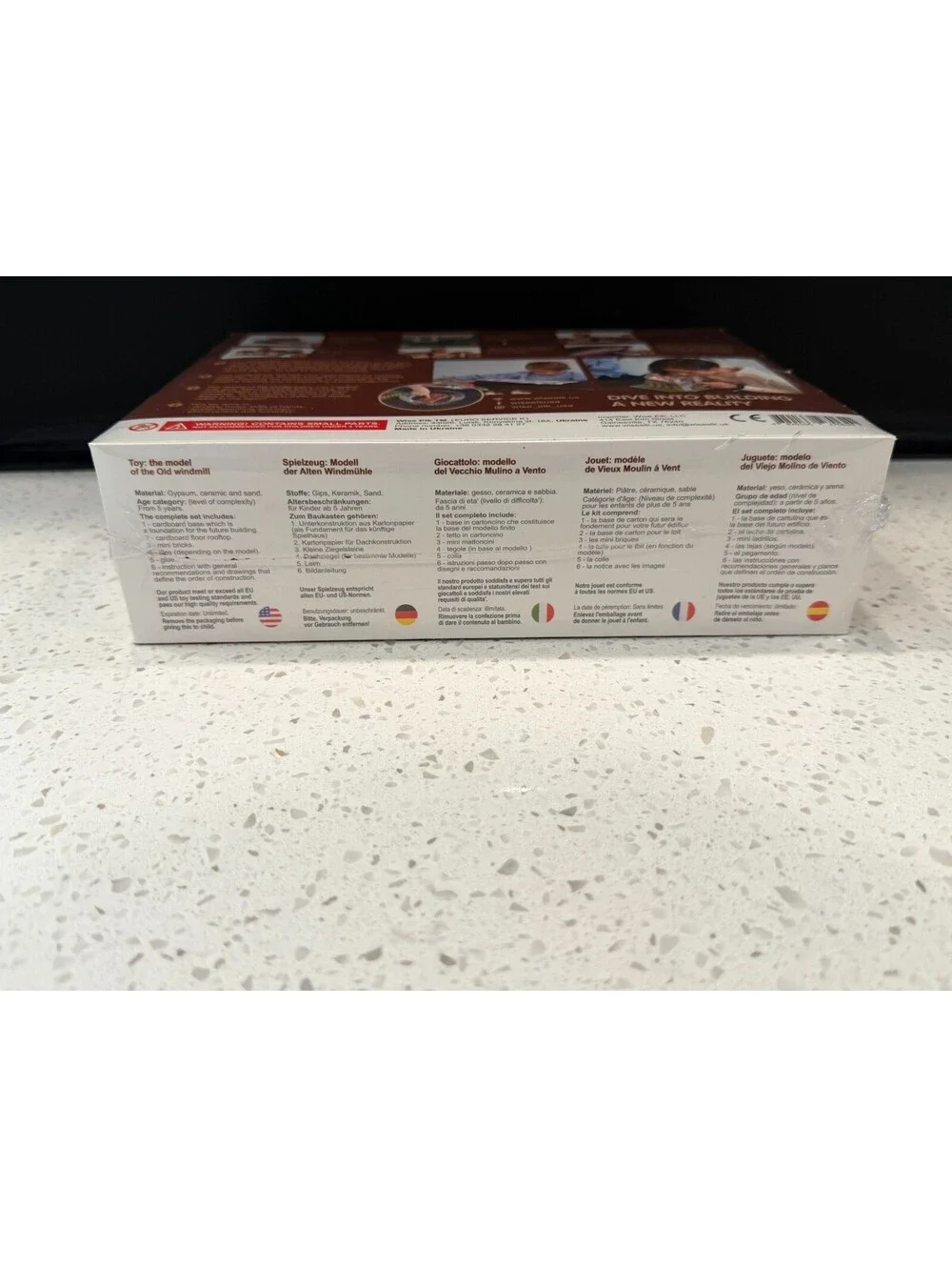 Wise Elk Old Windmill Mini Bricks Constructor Set